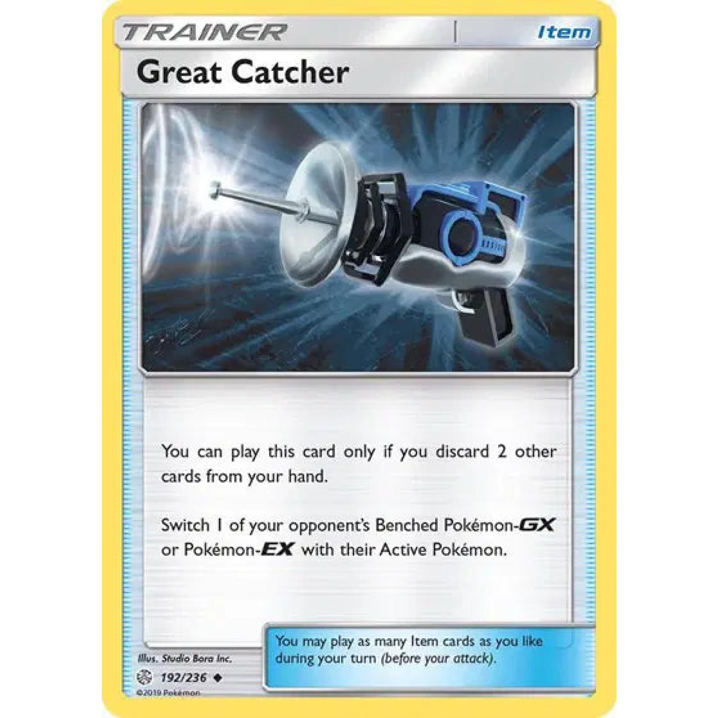 Great Catcher 192/236 - Cosmic Eclipse - Reverse Holofoil