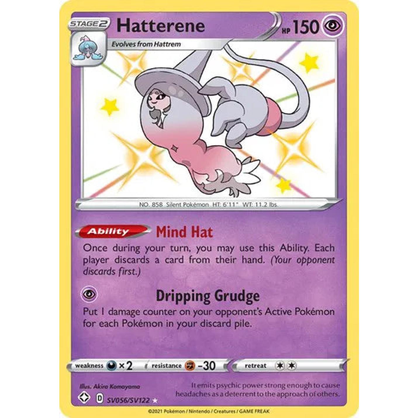 Hatterene SV056/SV122 - Shining Fates: Shiny Vault - Holofoil