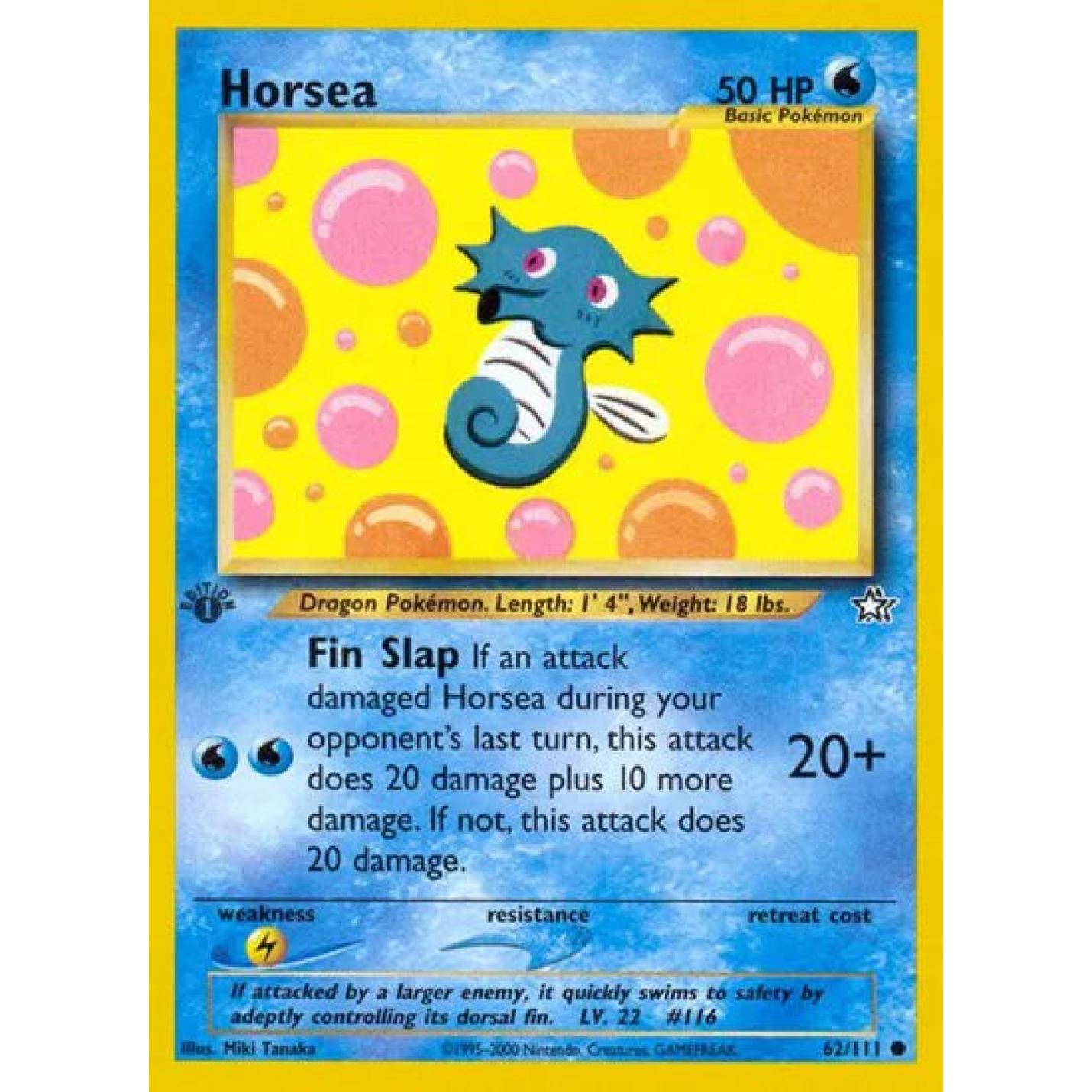 Horsea 62/111 - Neo Genesis (First Edition) - Normal