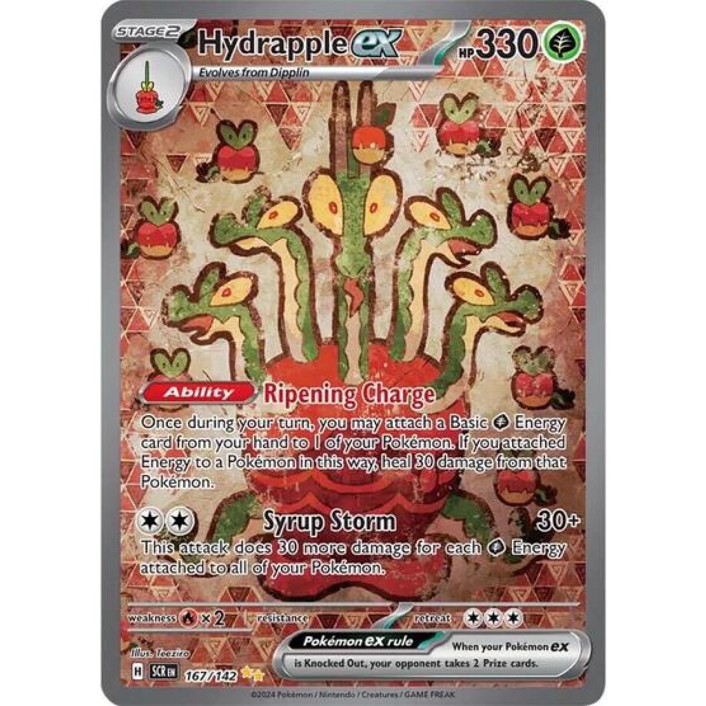 Hydrapple ex 167/142 - Stellar Crown - Holofoil