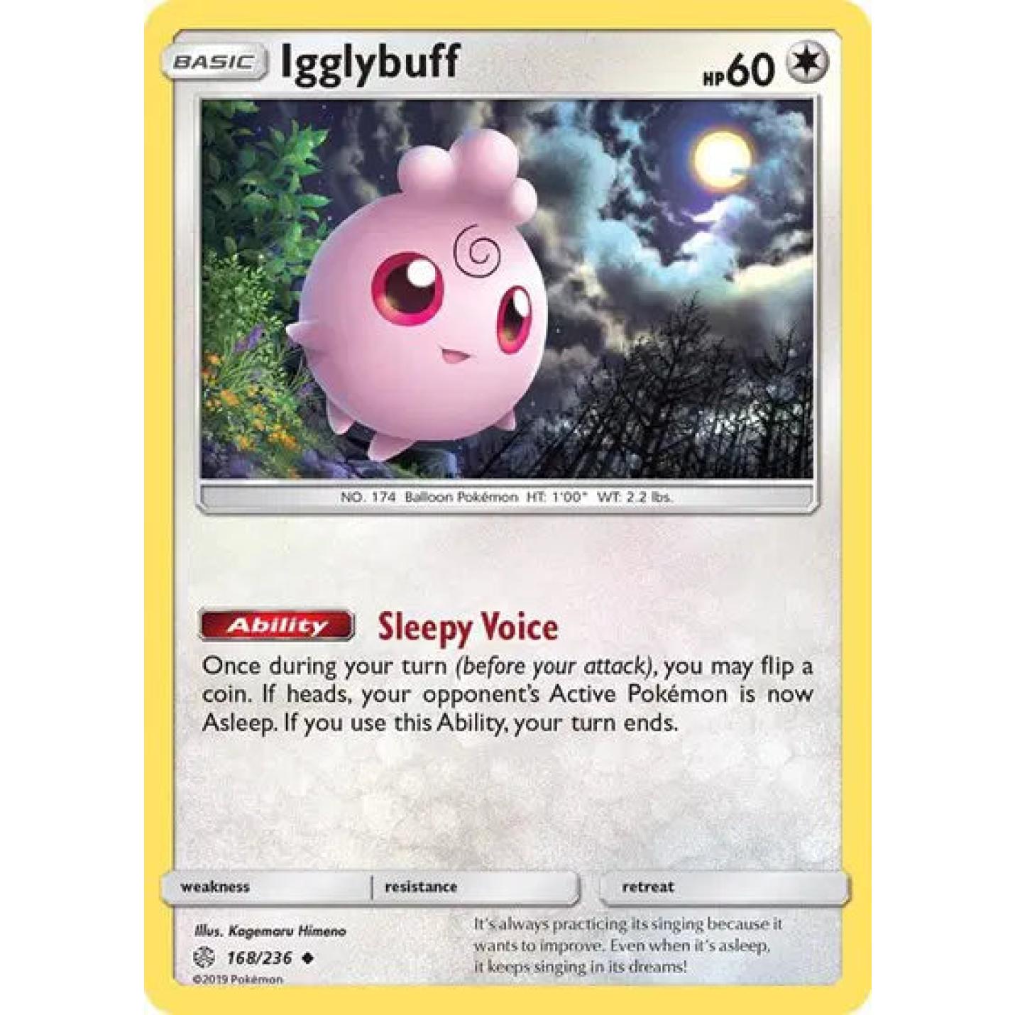 Igglybuff 168/236 - Cosmic Eclipse - Reverse Holofoil