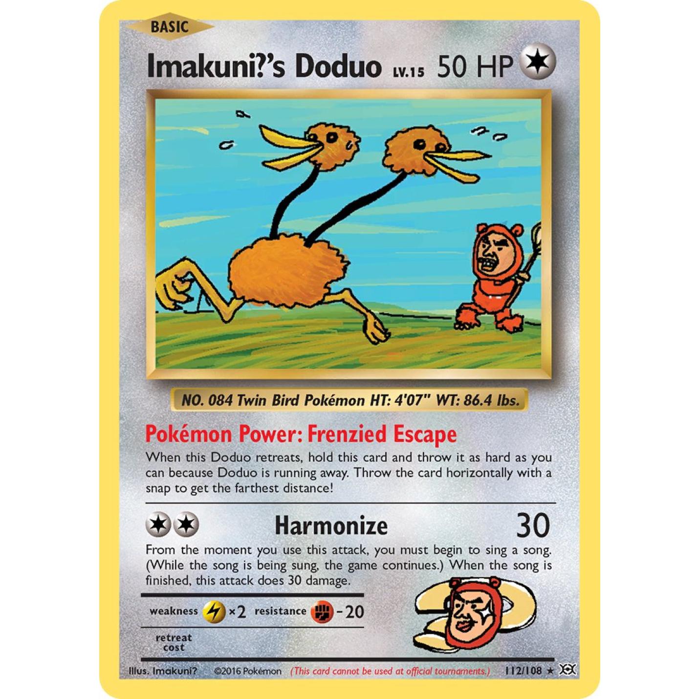 Imakuni's Doduo 112/108 - Evolutions - Normal