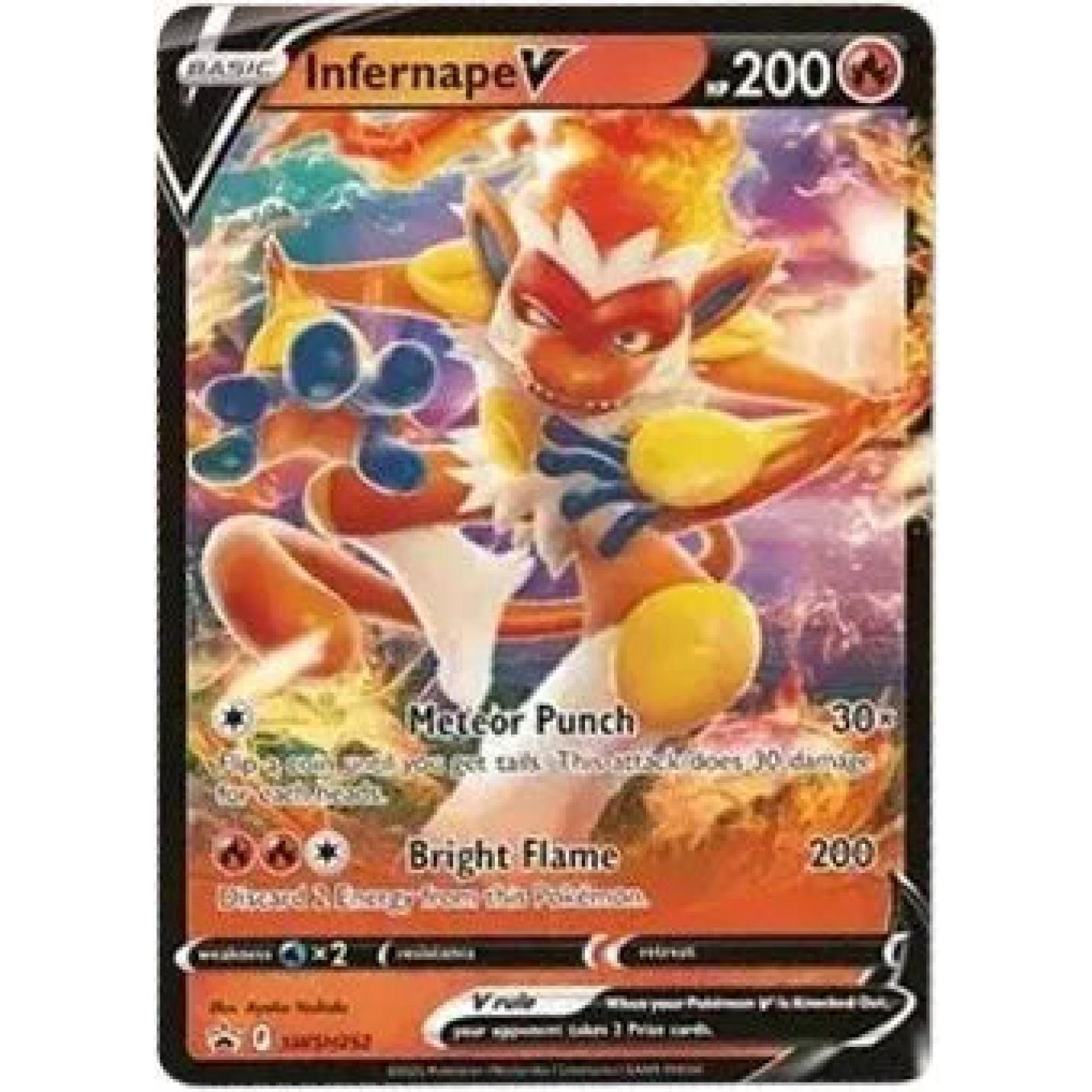Infernape V SWSH252 - Sword & Shield Promo - Holofoil