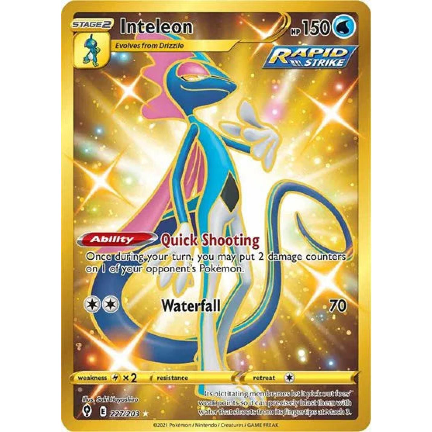 Inteleon 227/203 - Evolving Skies - Holofoil