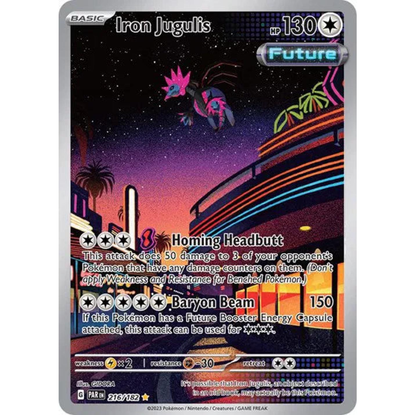 Iron Jugulis 216/182 - Paradox Rift - Holofoil