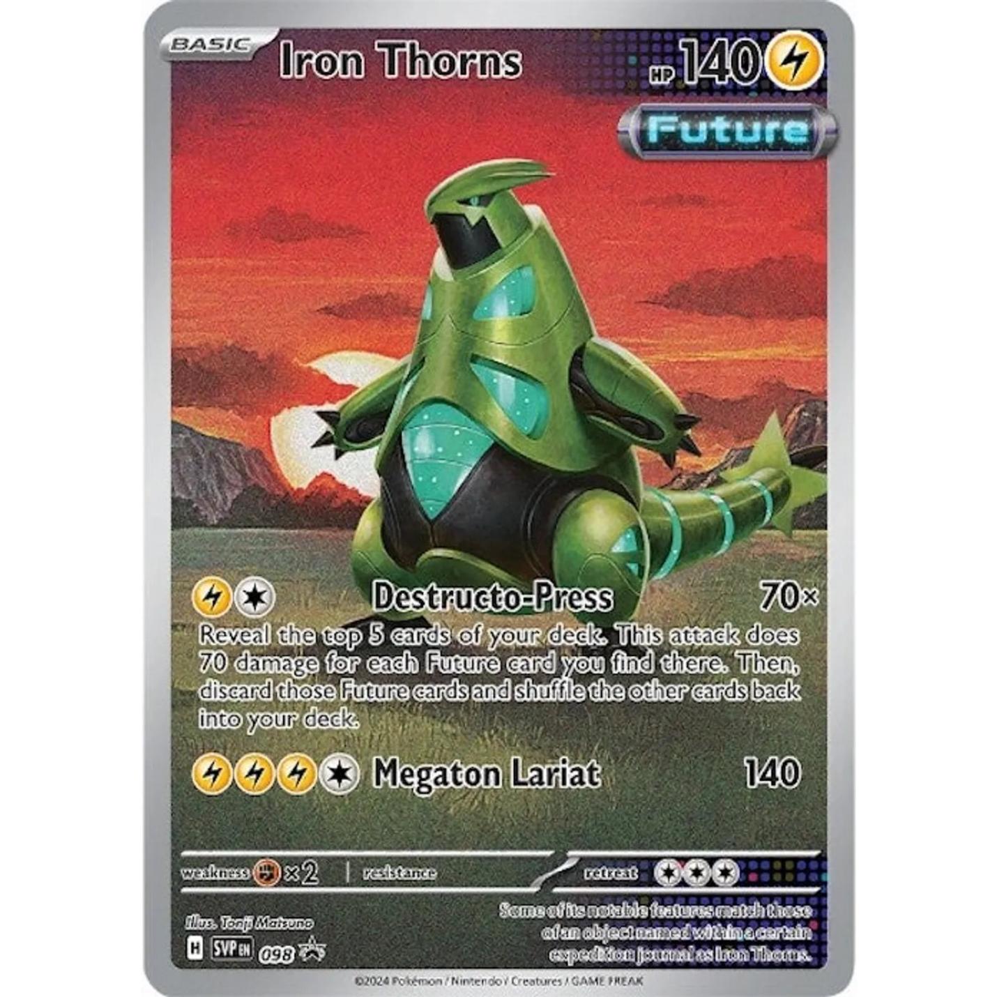 Iron Thorns 098 - Scarlet & Violet Promo - Holofoil