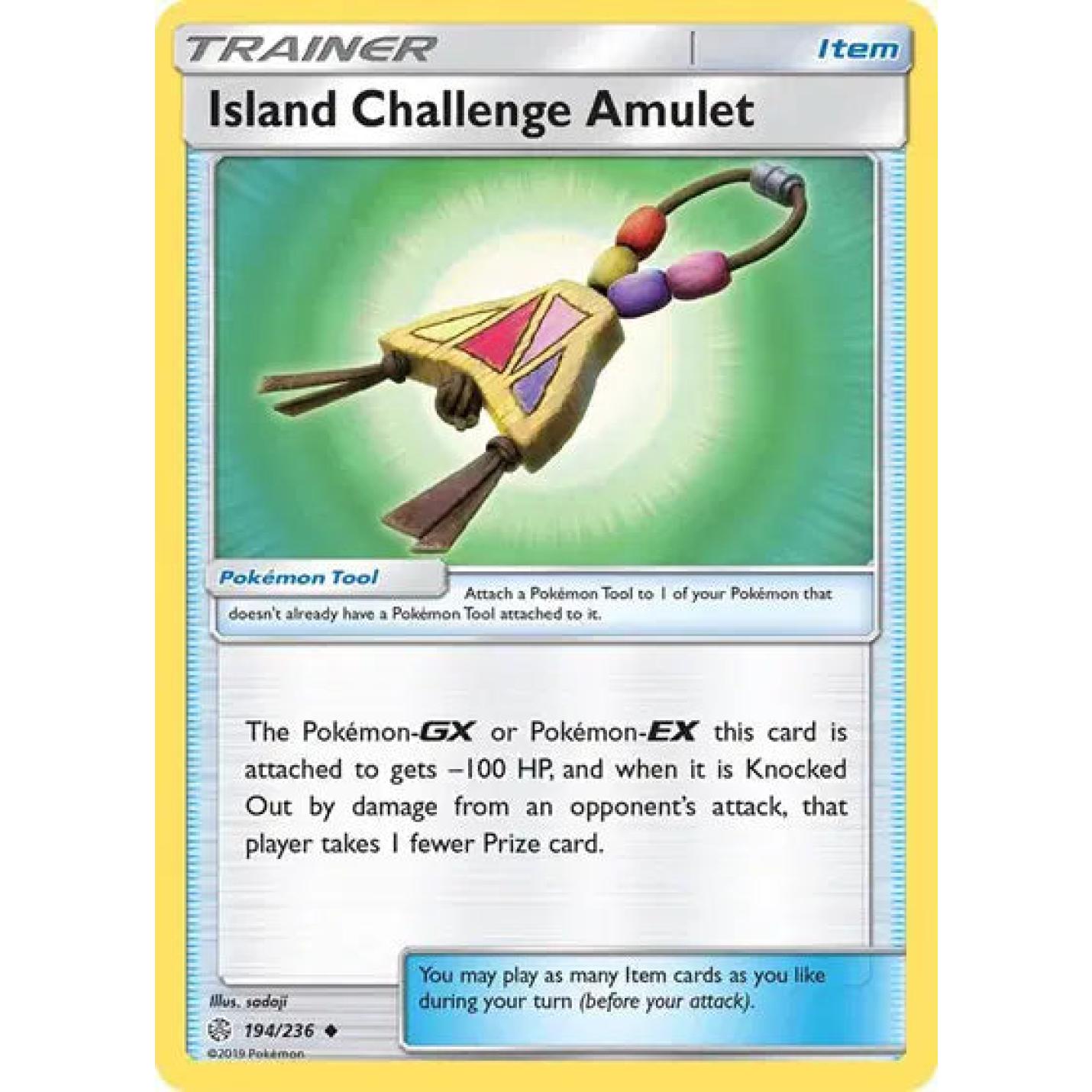 Island Challenge Amulet 194/236 - Cosmic Eclipse - Reverse Holofoil