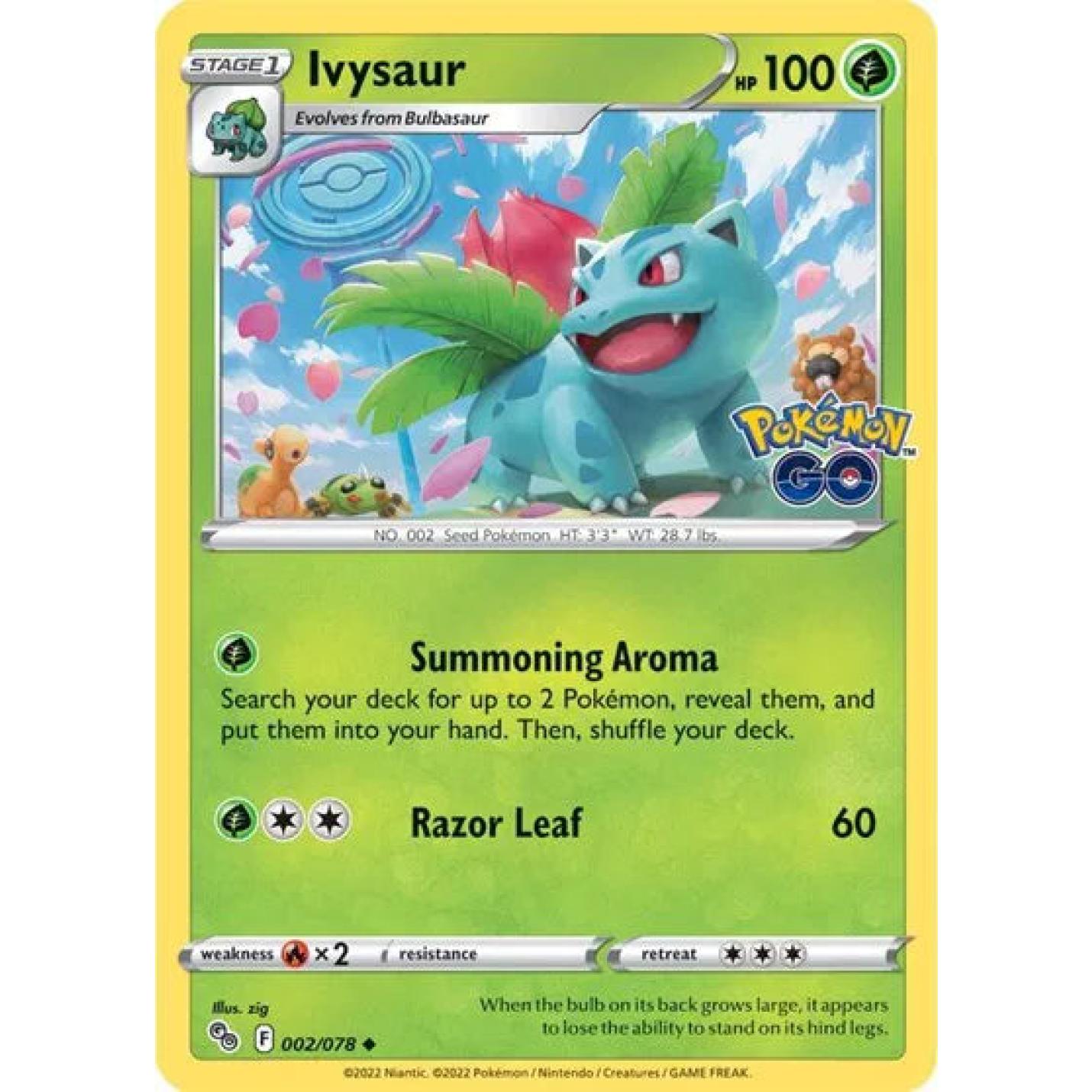 Ivysaur 002/078 - Pokemon Go - Normal