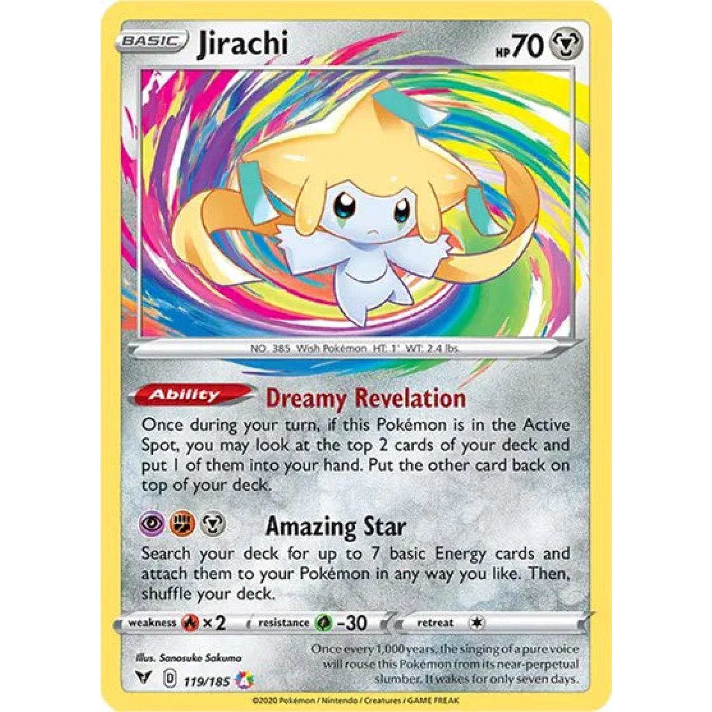 Jirachi 119/185 - Vivid Voltage - Holofoil