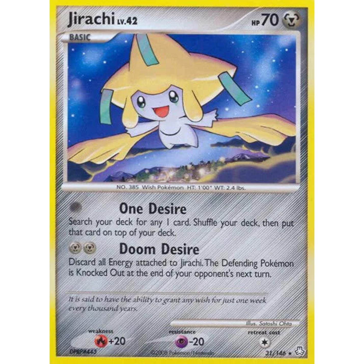 Jirachi Lv.42 31/146 - Legends Awakened - Reverse Holofoil