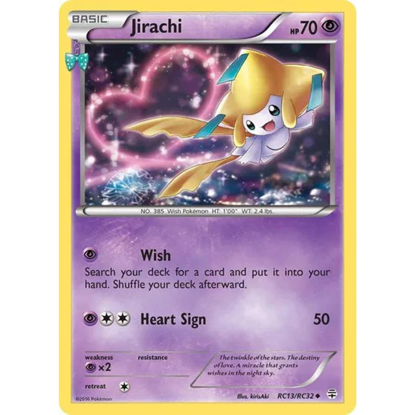 Jirachi RC13/RC32 - Generations: Radiant Collection - Holofoil