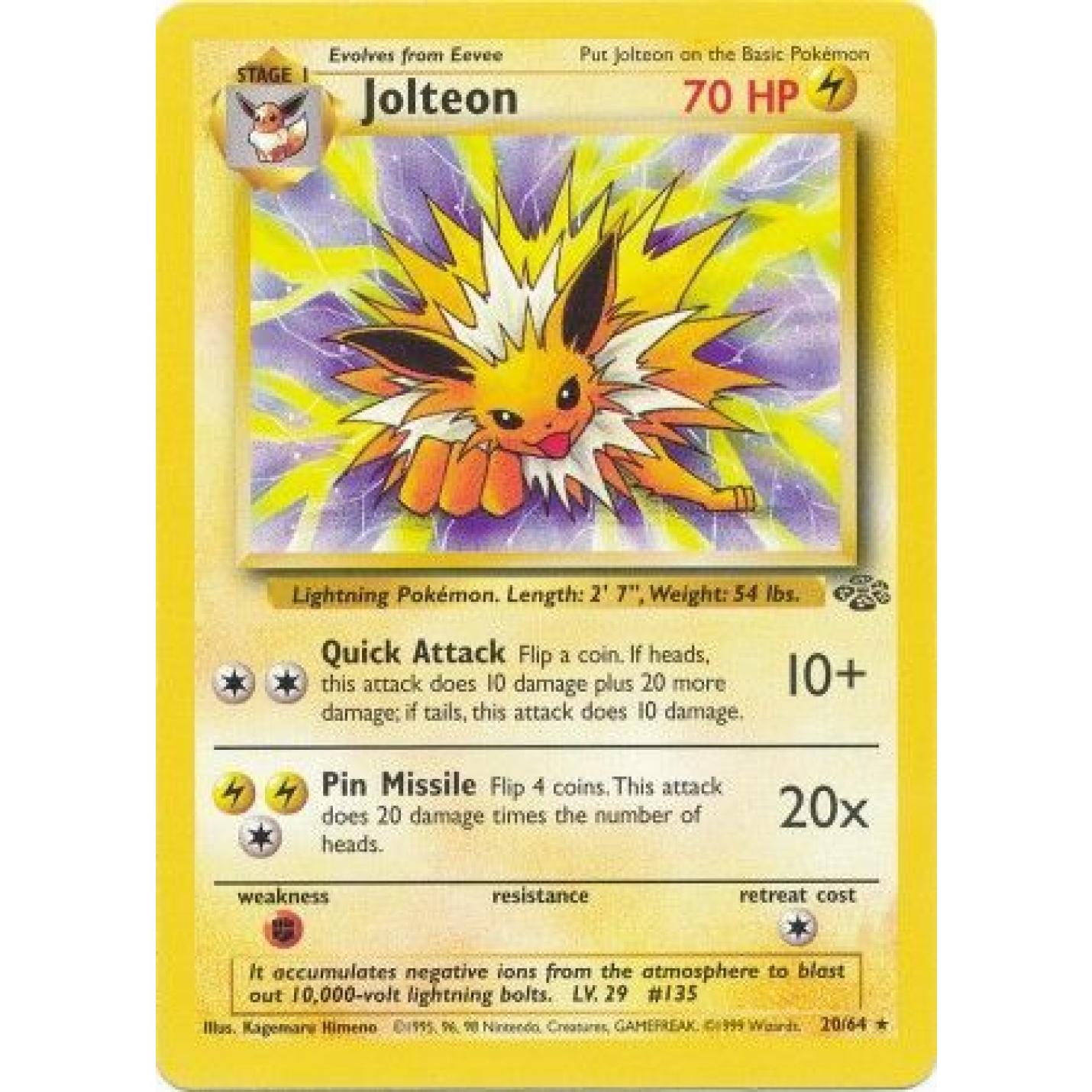 Jolteon 20/64 - Jungle (Unlimited) - Normal