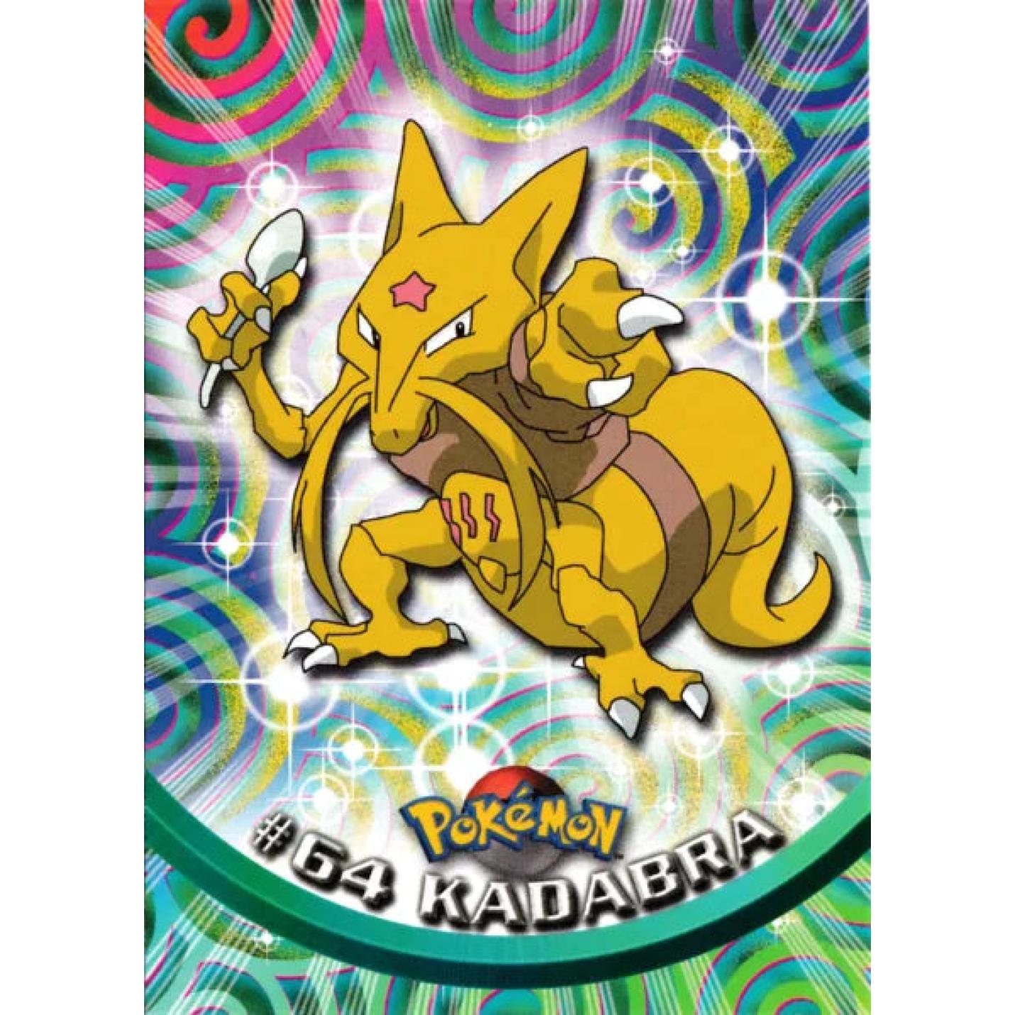 Kadabra 64 - Topps Series 1 - Base Chrome