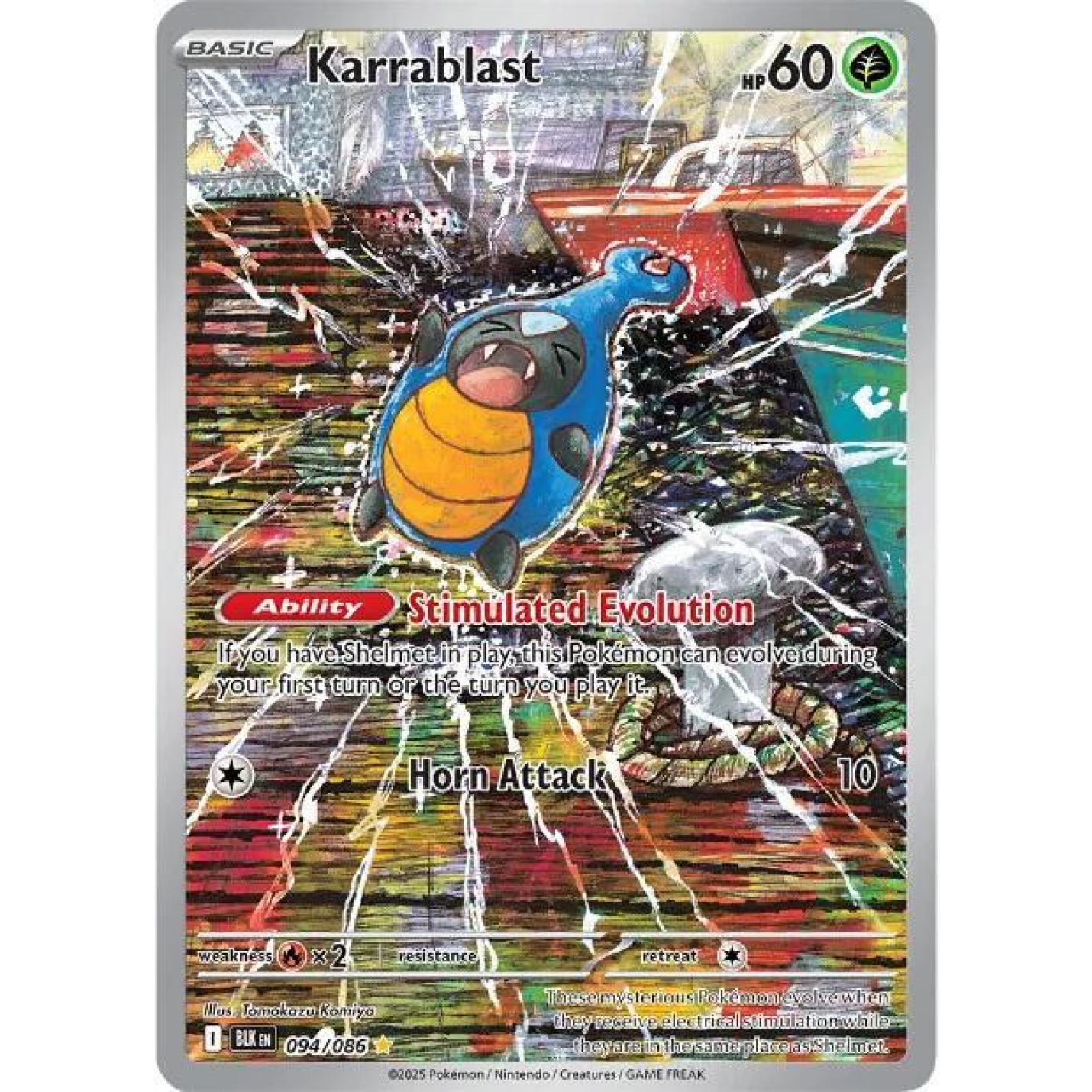 Karrablast 094/086 - Black Bolt - Holofoil