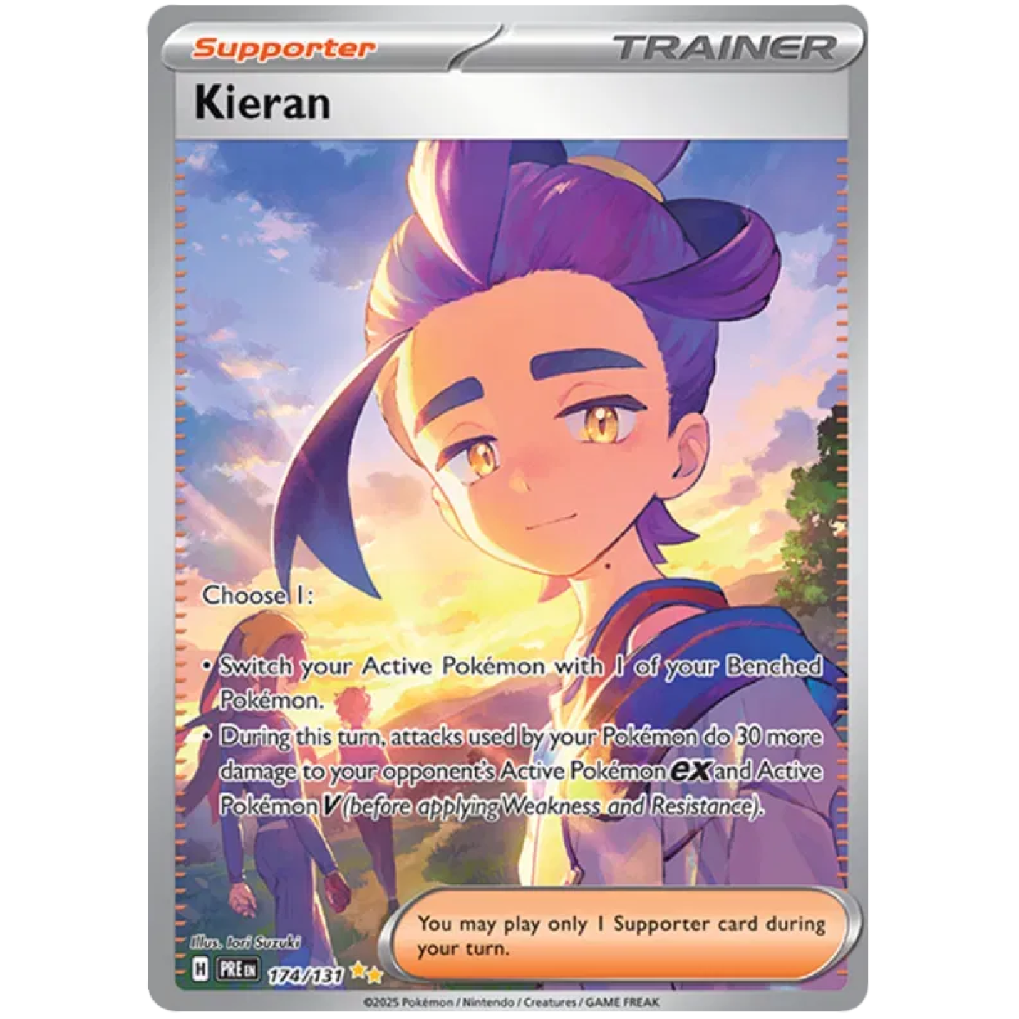 Kieran 174/131 - Prismatic Evolutions - Holofoil