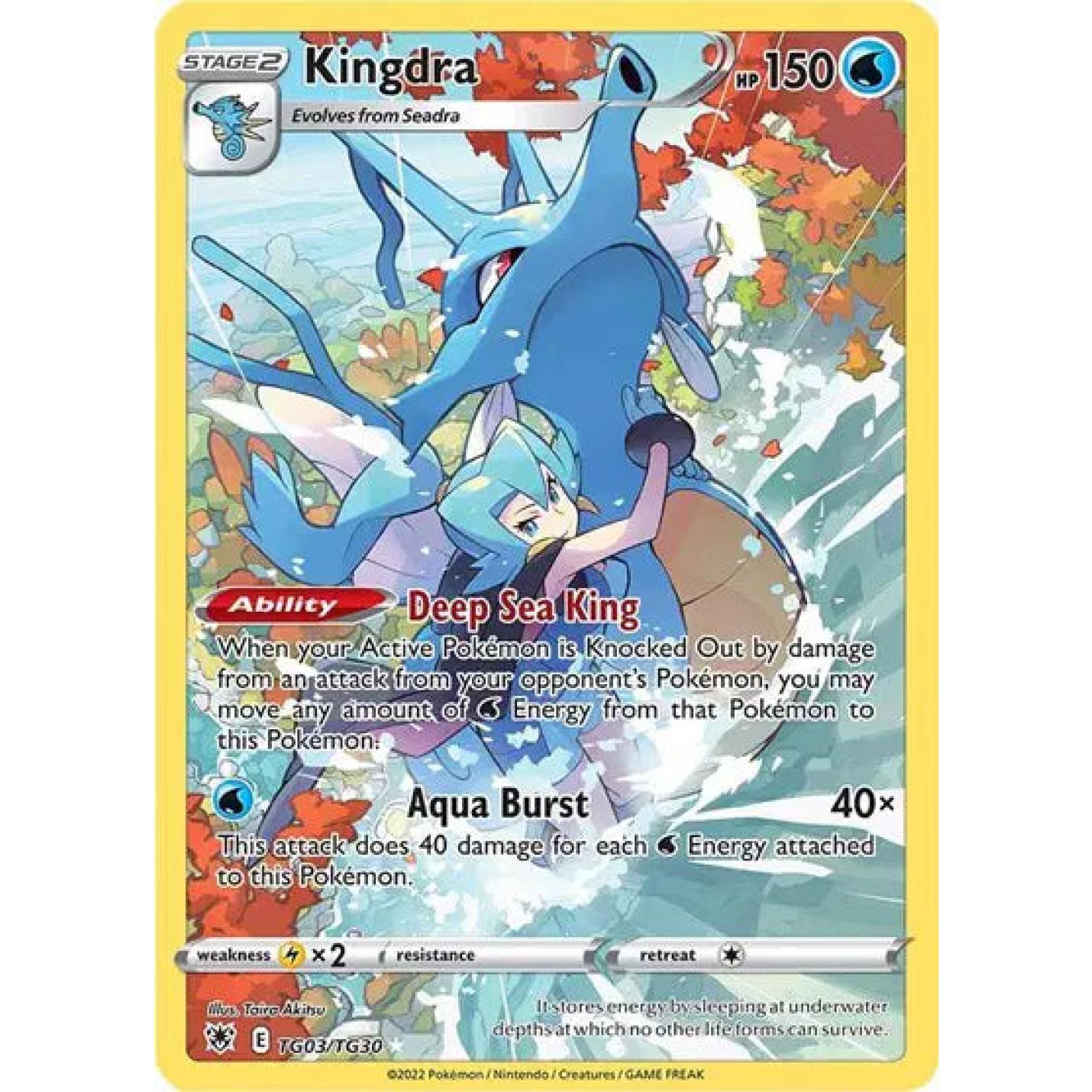 Kingdra TG03/TG30 - Astral Radiance Trainer Gallery - Holofoil