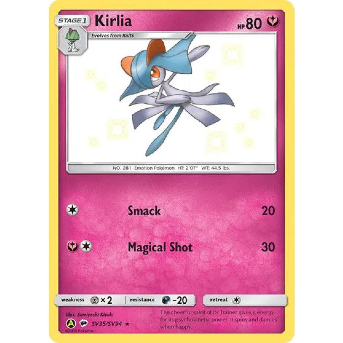 Kirlia SV35/SV94- Shining Fates: Shiny Vault - Holofoil