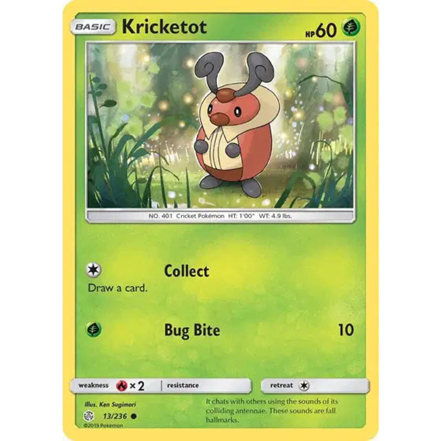 Kricketot 13/236 - Cosmic Eclipse - Reverse Holofoil