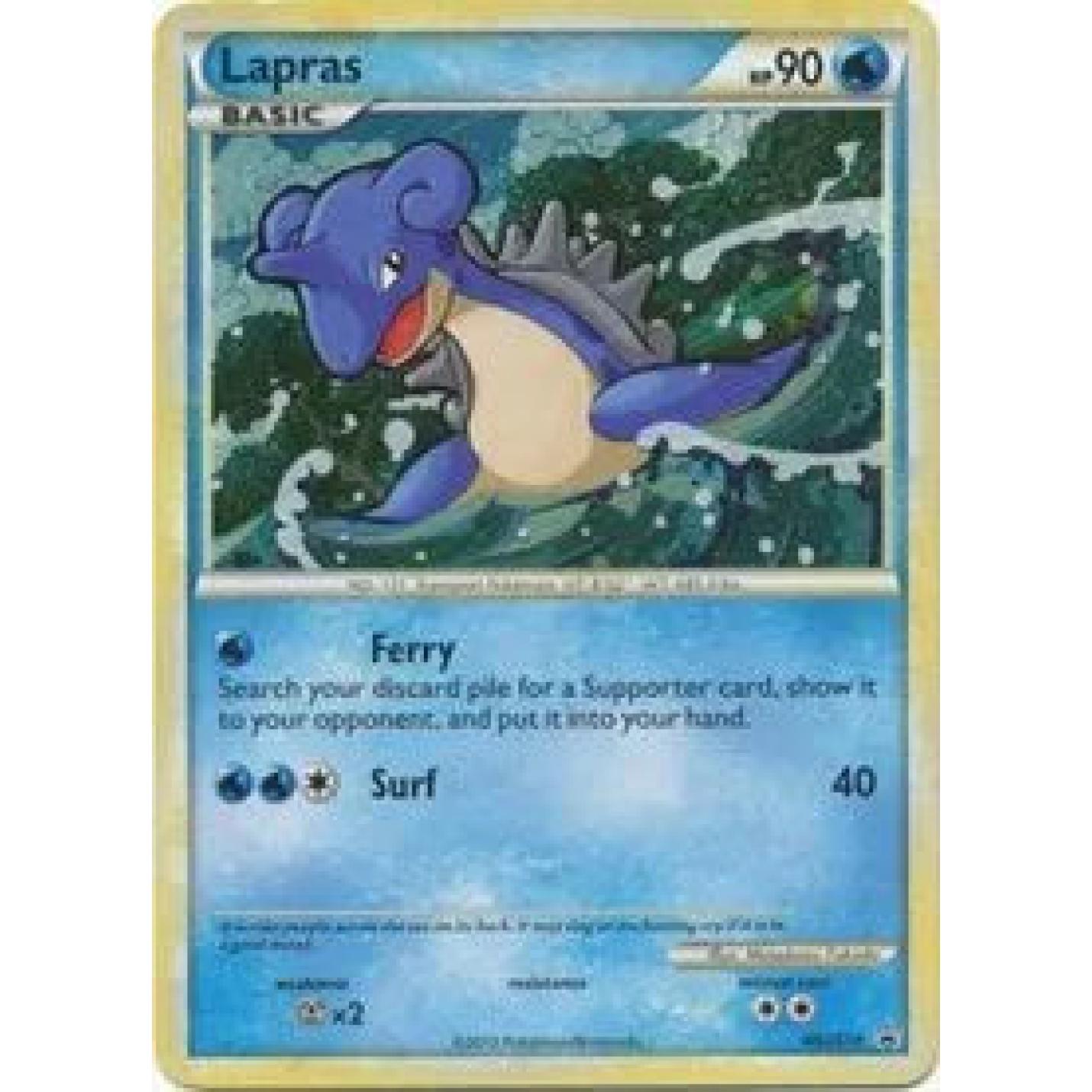 Lapras HGSS14 - HeartGold SoulSilver Promos - Holofoil