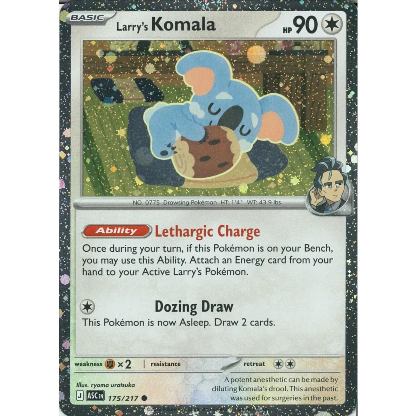 Larry's Komala 175/217 - Ascended Heroes - Cosmos Holo