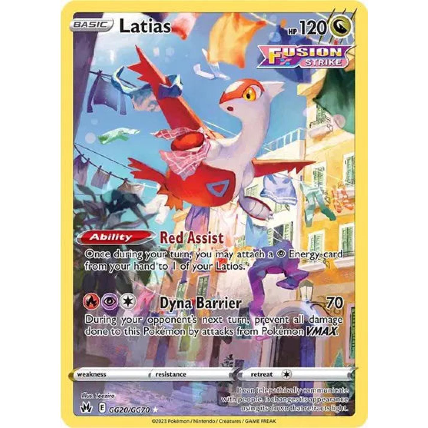 Latias GG20/GG70 - Crown Zenith: Galarian Gallery - Holofoil