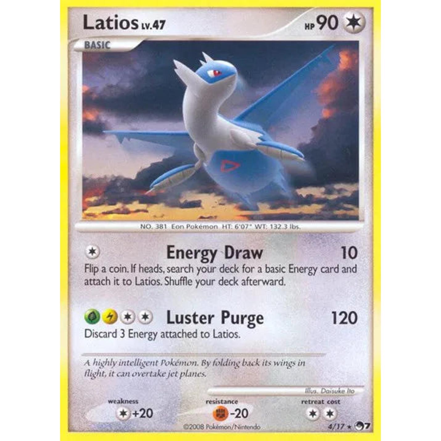 Latios Lv.47 4/17 - POP Series 7 - Holofoil