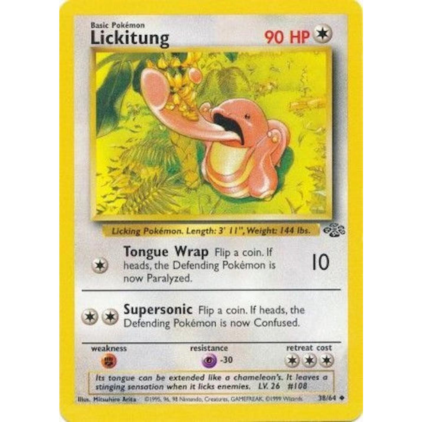 Lickitung 38/64 - Jungle (Unlimited) - Normal