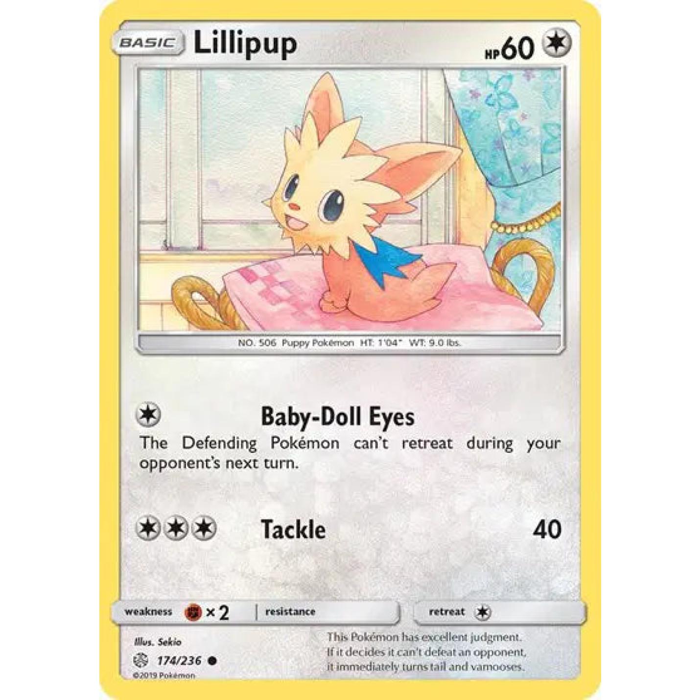 Lillipup 174/236 - Cosmic Eclipse - Reverse Holofoil