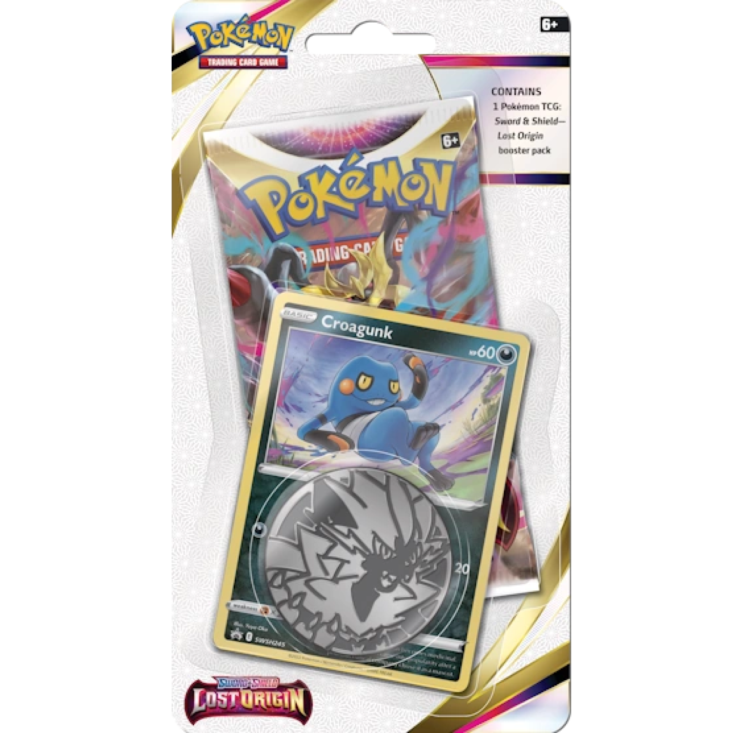 Pokémon Lost Origin: 1-Pack Blister - Croagunk