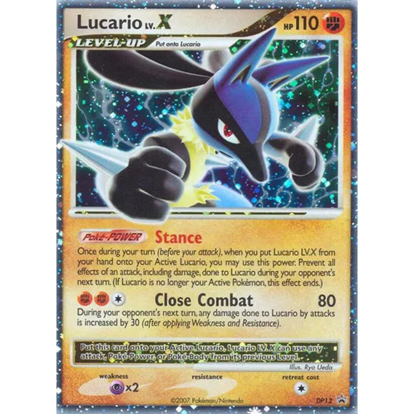 Lucario Lv.X DP12 - Diamond and Pearl Promos - Holofoil
