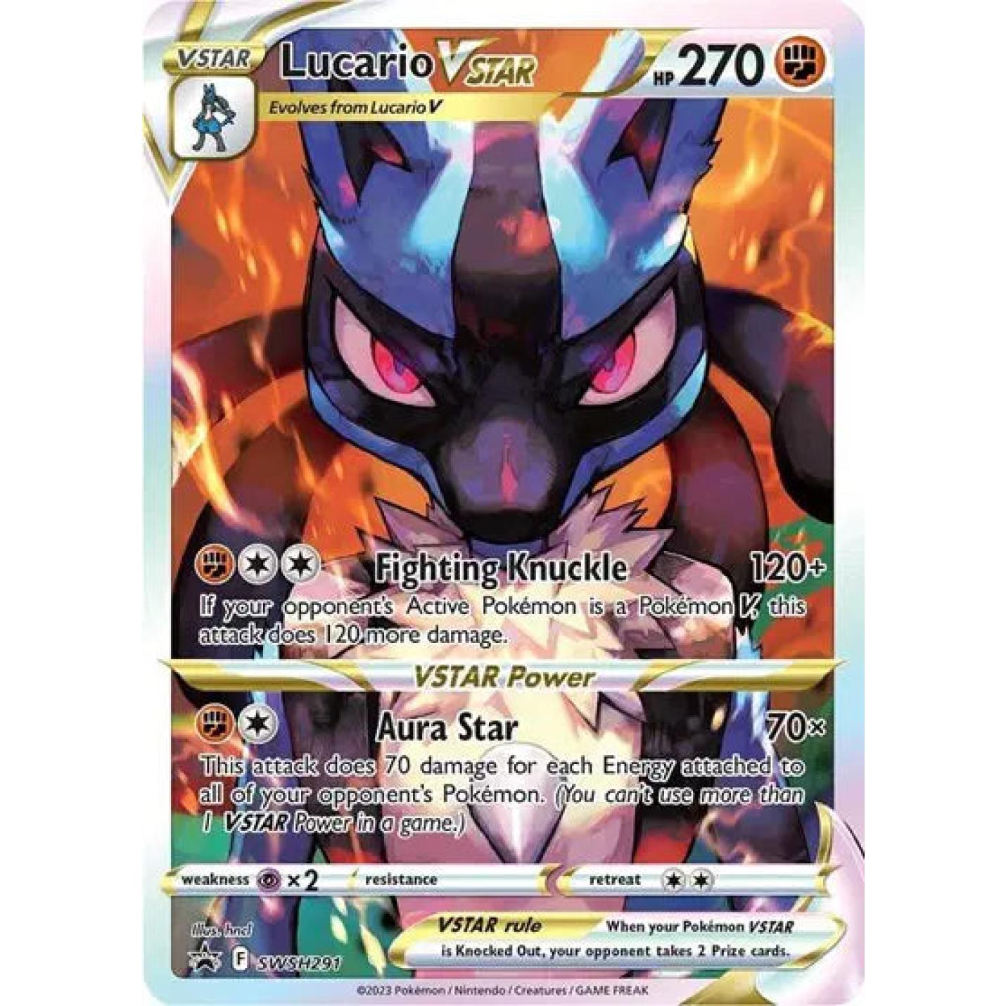 Lucario VSTAR SWSH291 – Sword & Shield Promo – Holofoil