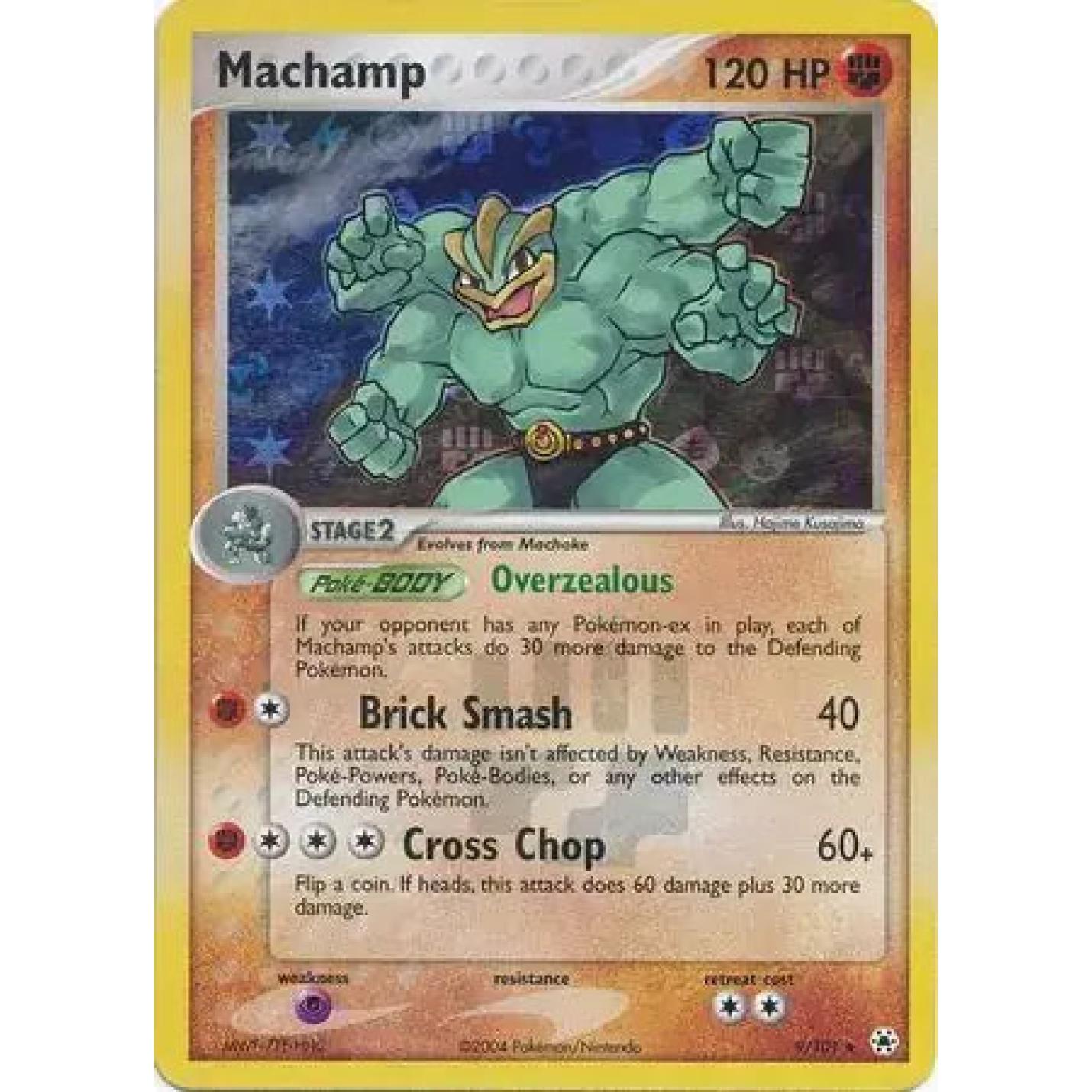 Machamp 9/101 - EX Hidden Legends - Reverse Holofoil