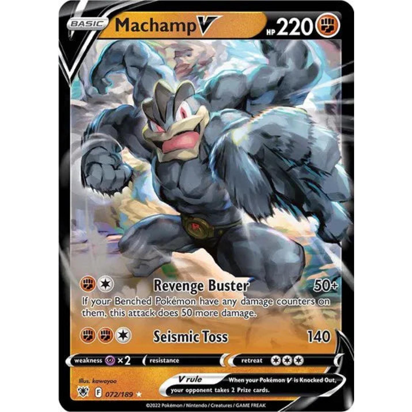 Machamp V 072/189 - Astral Radiance - Holofoil