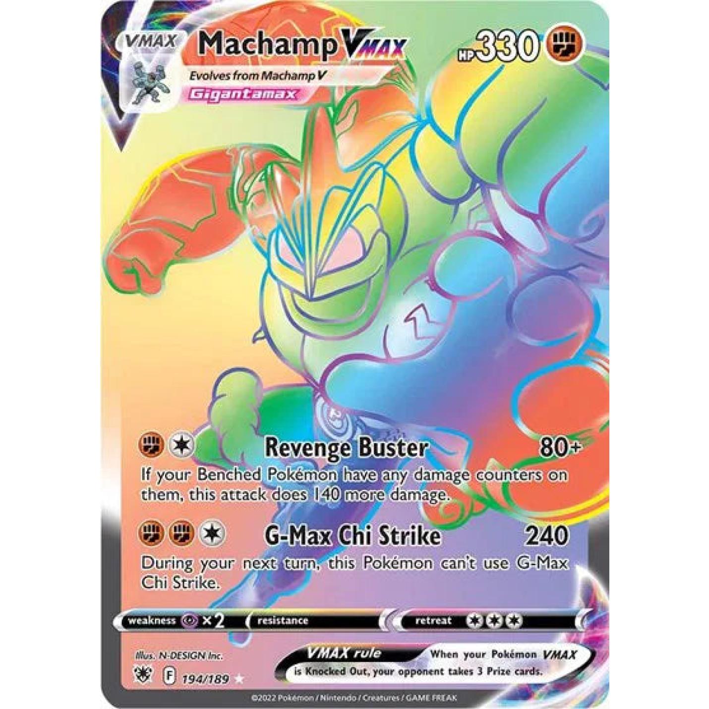 Machamp VMAX 194/189 - Darkness Ablaze - Holofoil