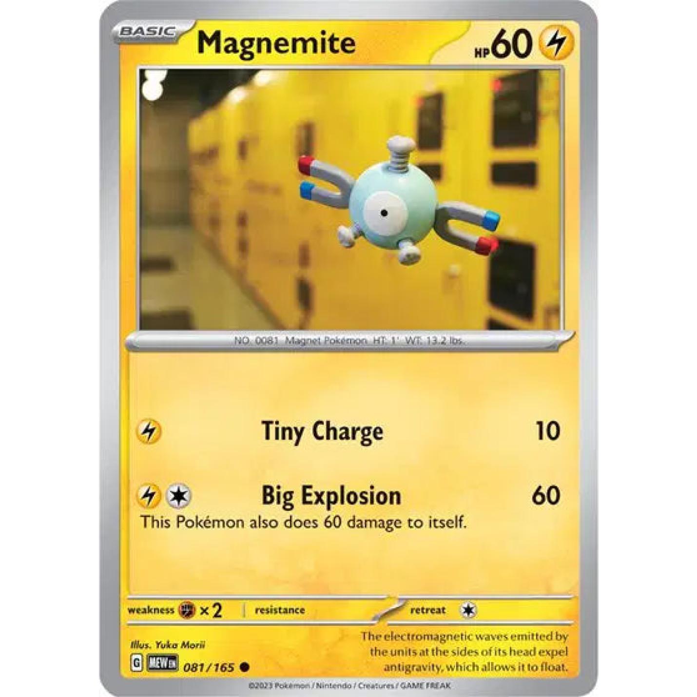 Magnemite 081/165 - Scarlet & Violet 151 - Reverse Holofoil