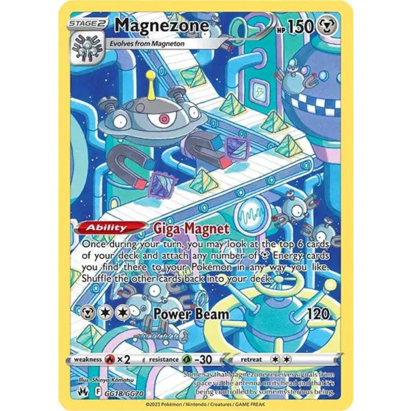 Magnezone GG18/GG70 - Crown Zenith: Galarian Gallery - Holofoil