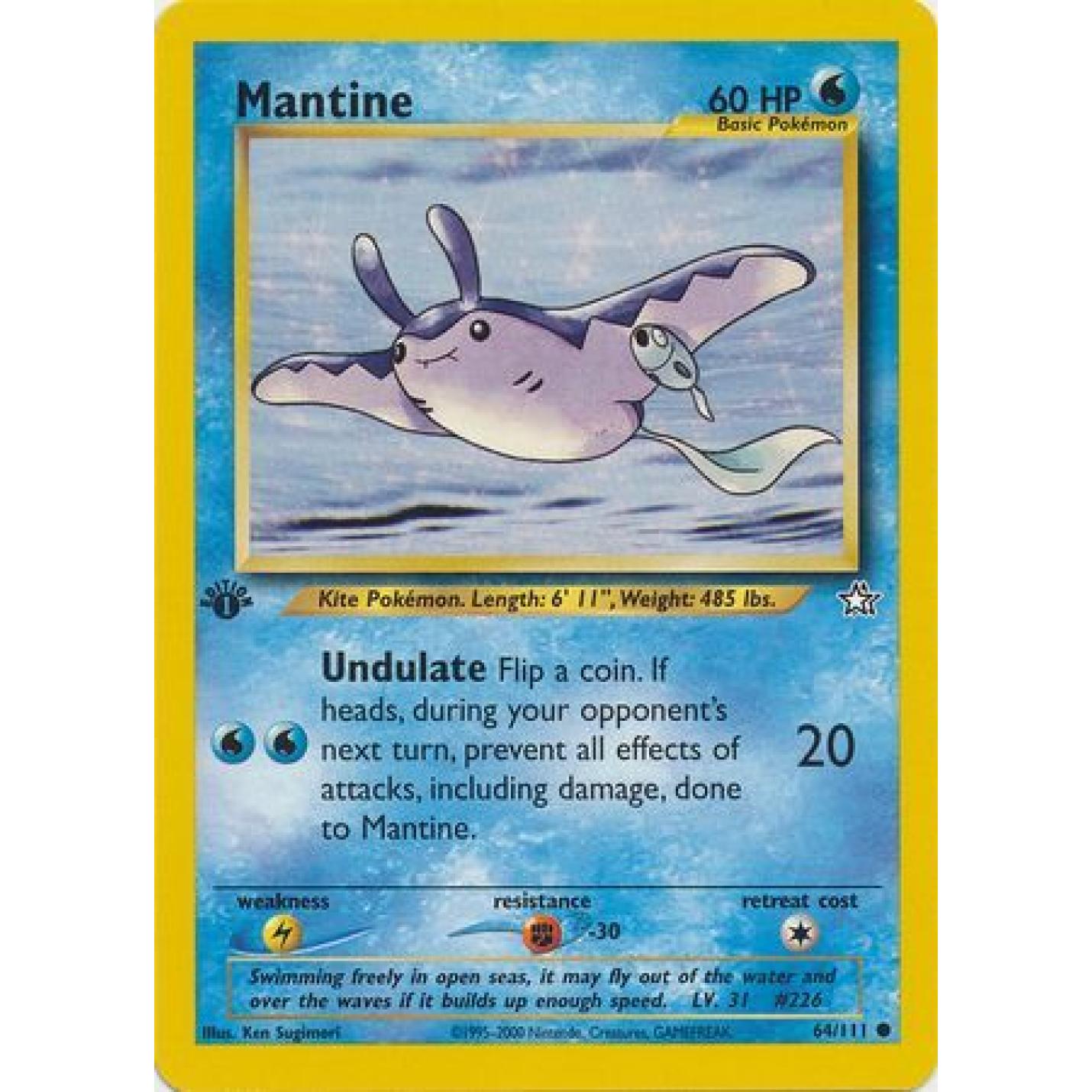 Mantine 64/111 - Neo Genesis (1st Edition) - Normal
