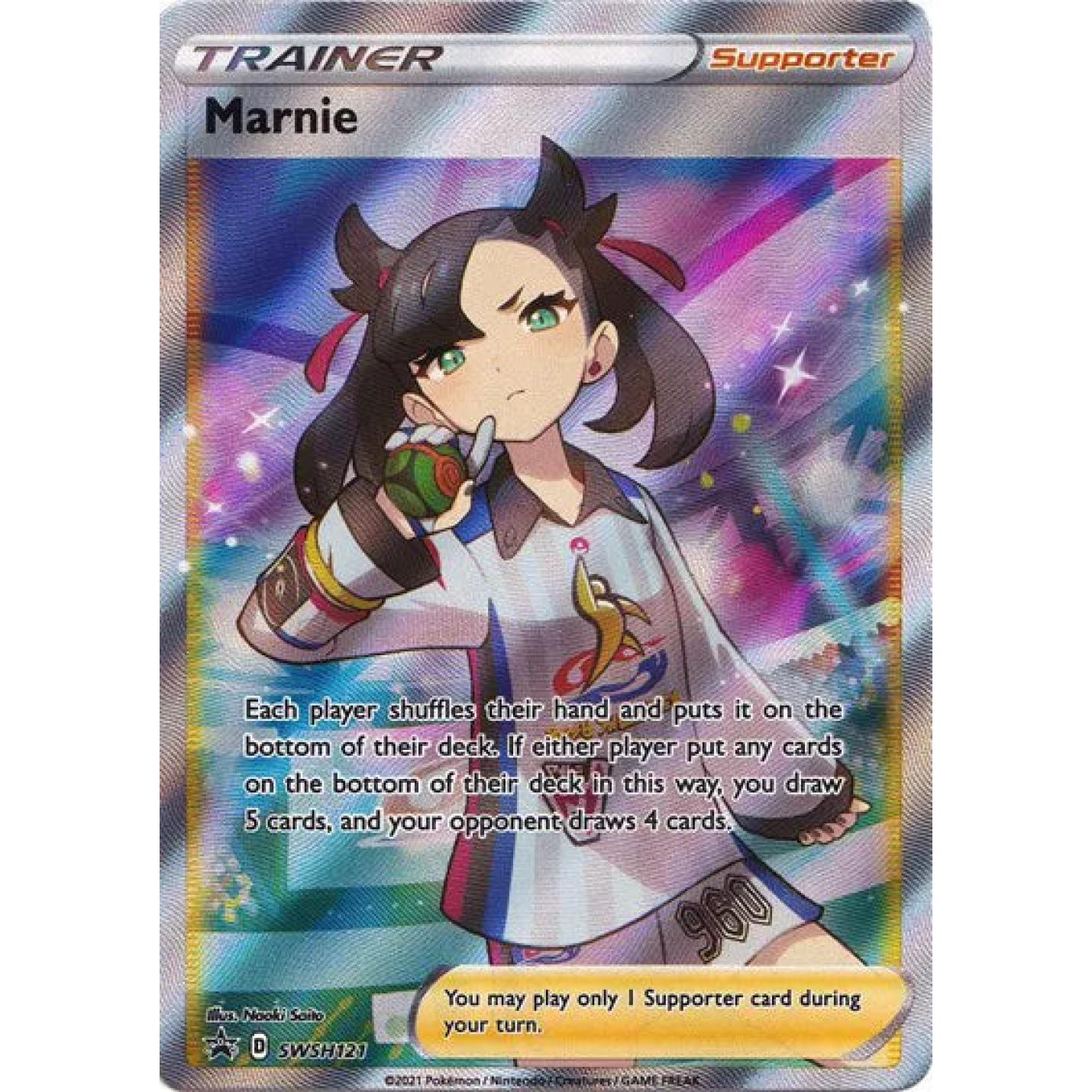 Marnie SWSH121 - Sword & Shield Promo - Holofoil