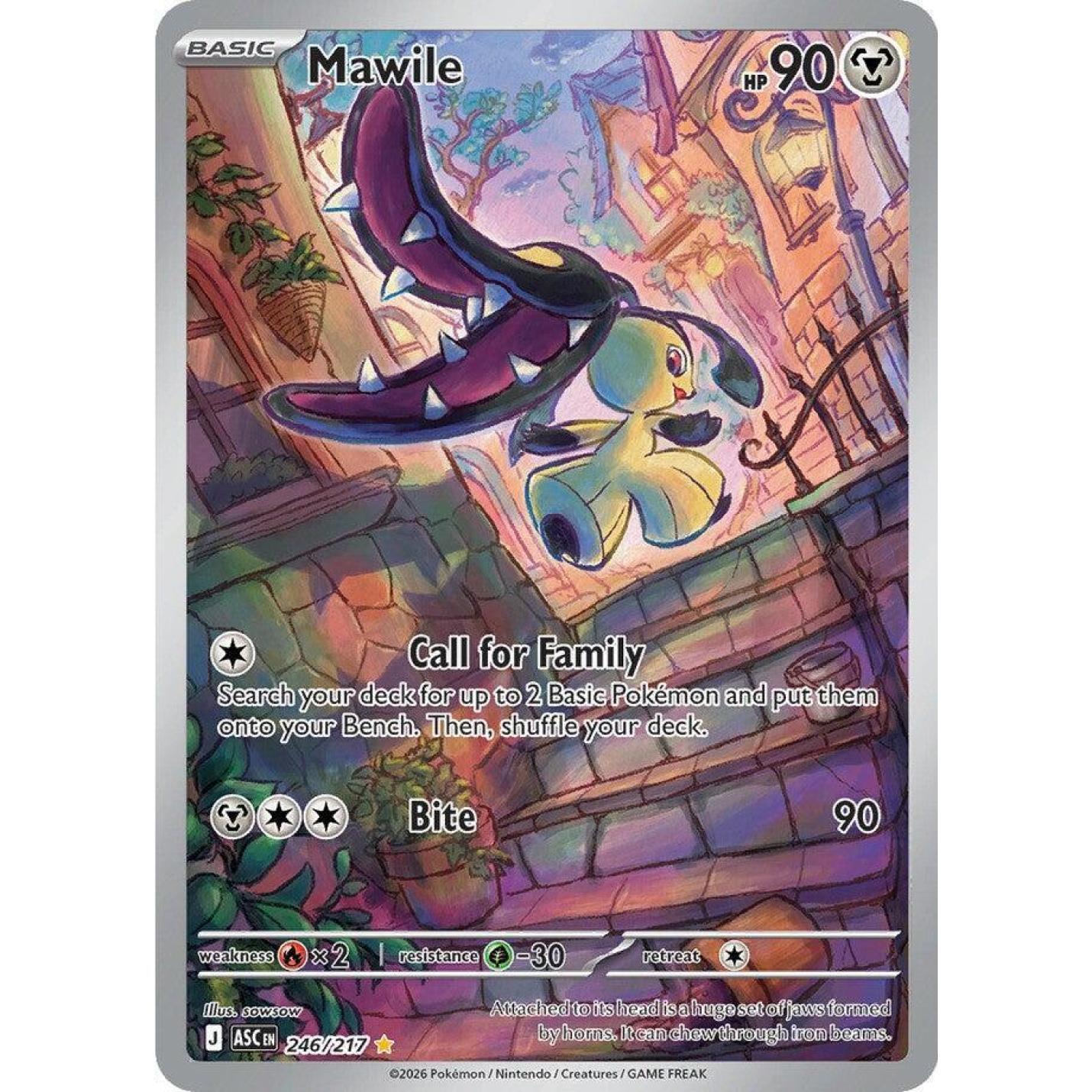 Mawile 246/217 - Ascended Heroes - Holofoil