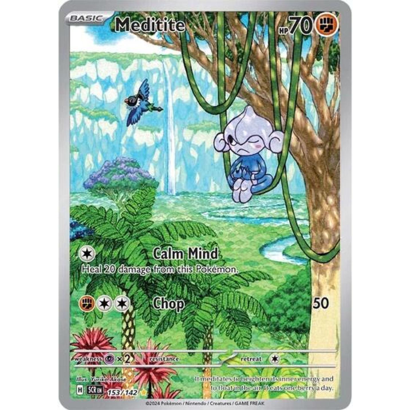 Meditite 153/142 - Stellar Crown - Holofoil
