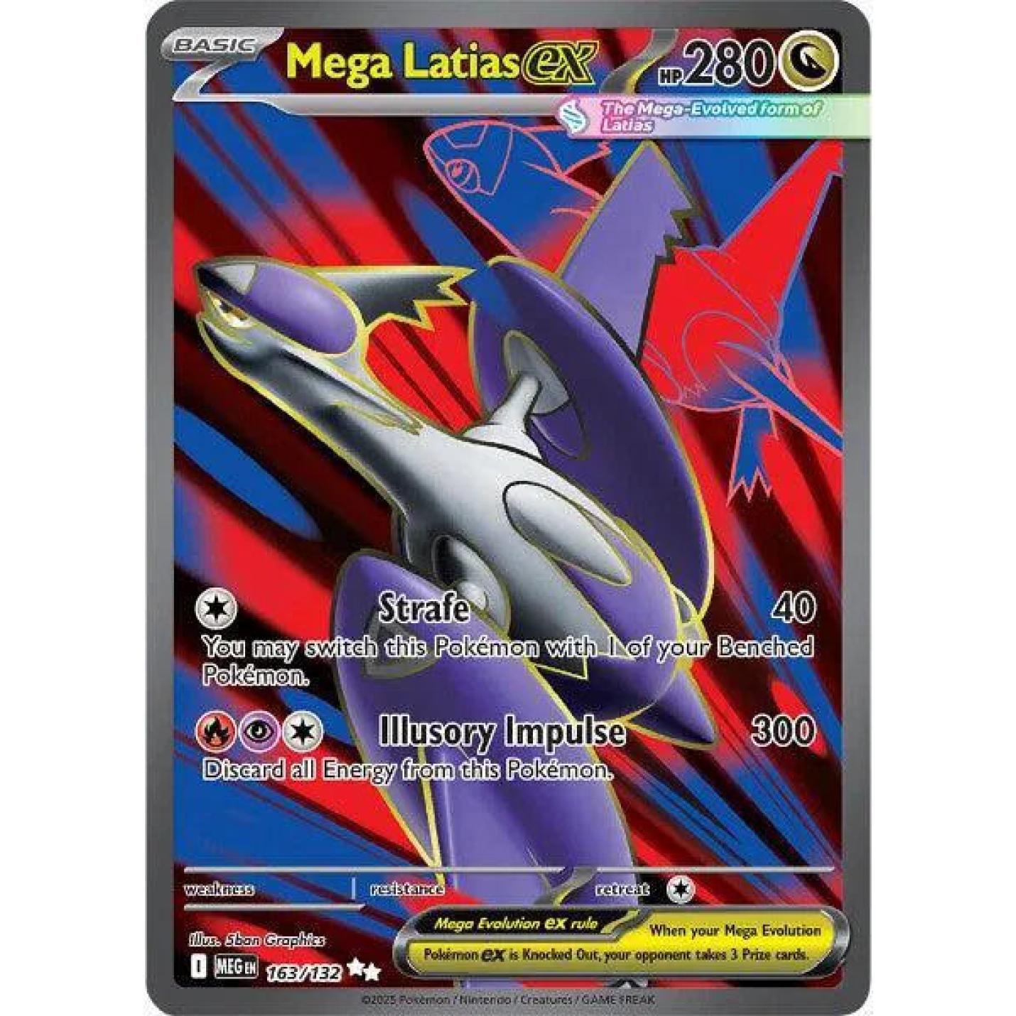 Mega Latias ex 163/132 - Mega Evolution - Holofoil