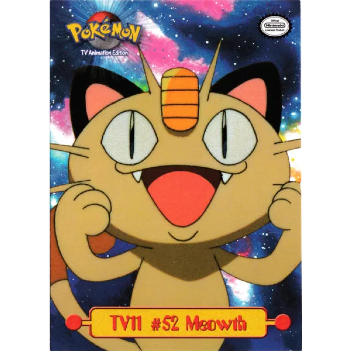 Meowth TV11 - Topps Series 1 - Normal
