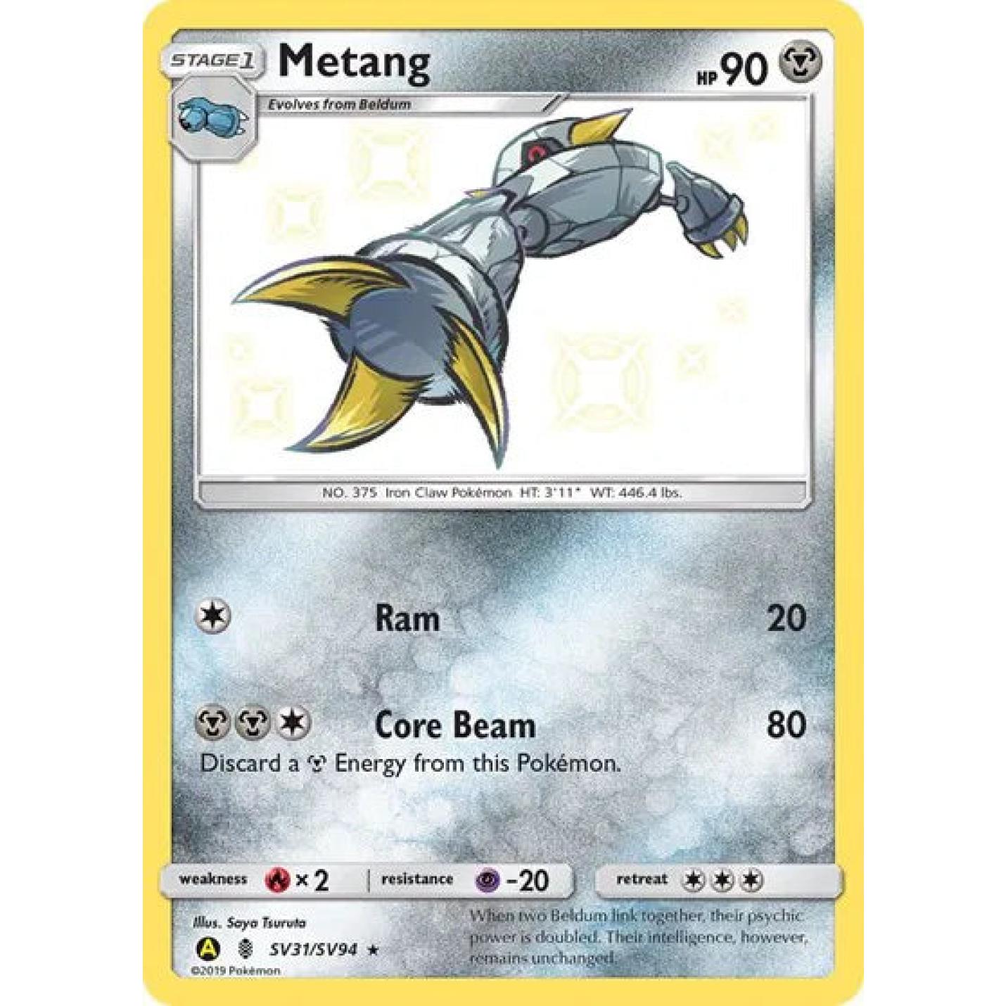 Metang SV31/SV94 - Hidden Fates: Shiny Vault - Holofoil