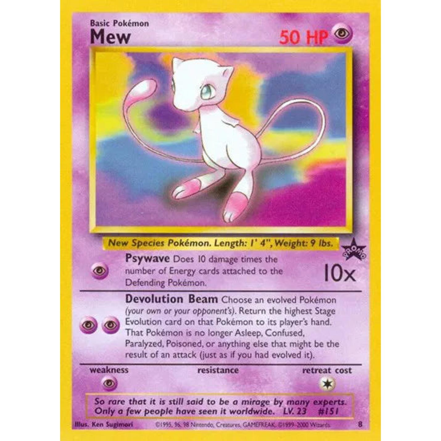 Mew 08/53 - WoTC Promo - Normal