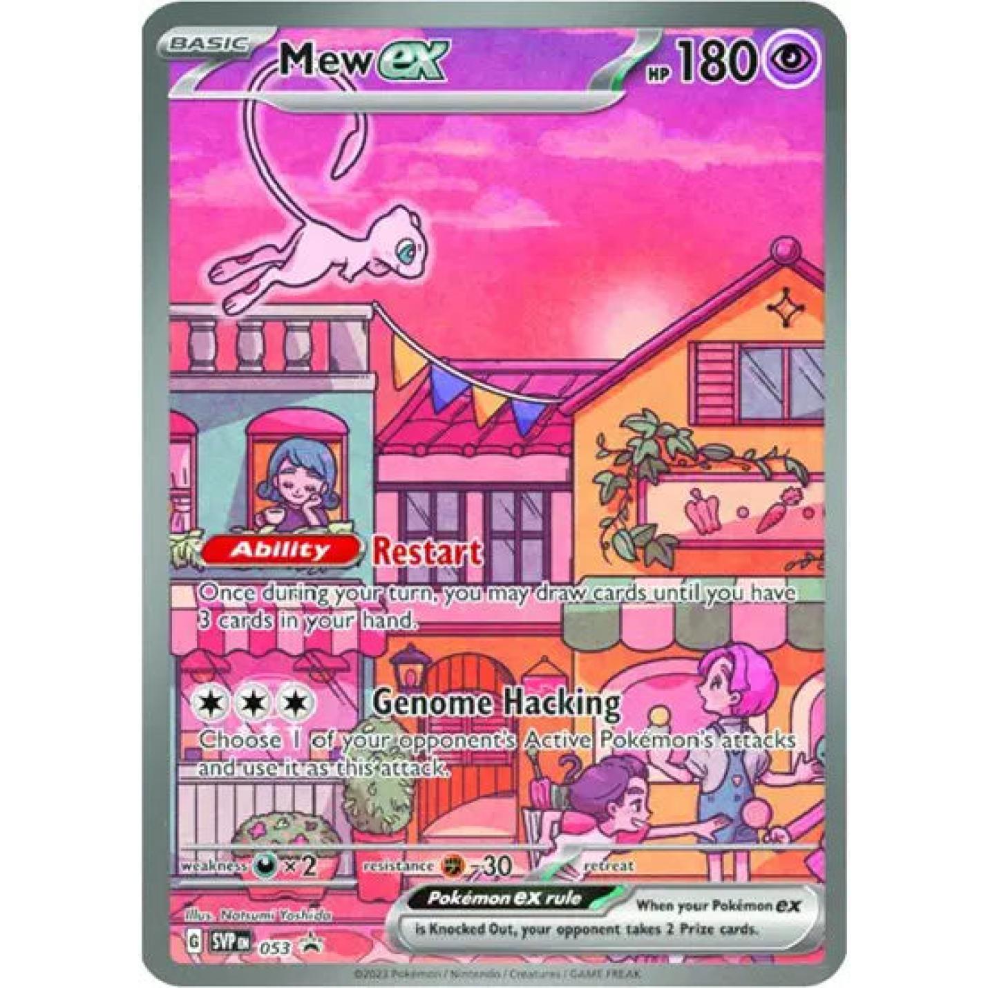 Mew ex 053 - Scarlet & Violet Promo - Holofoil (sealed)