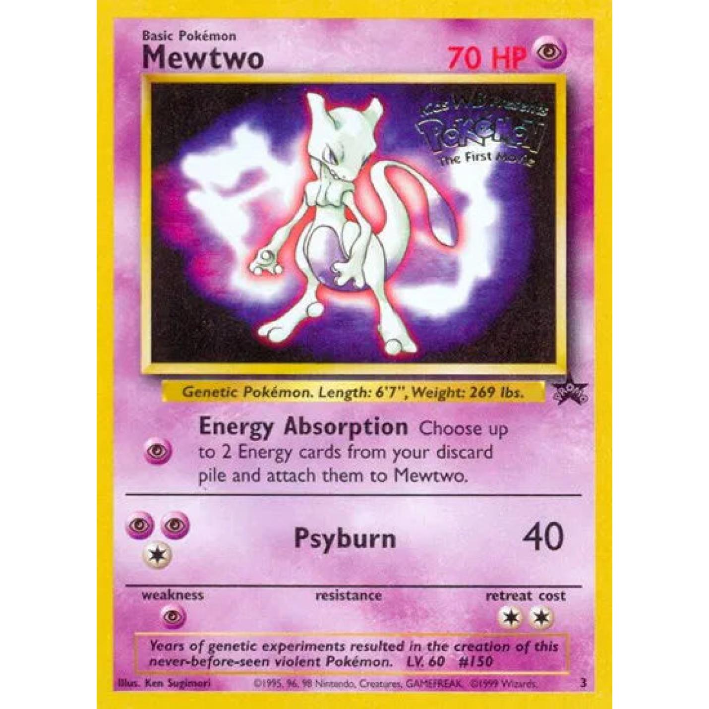 Mewtwo 03/53 - WoTC Promo - Normal
