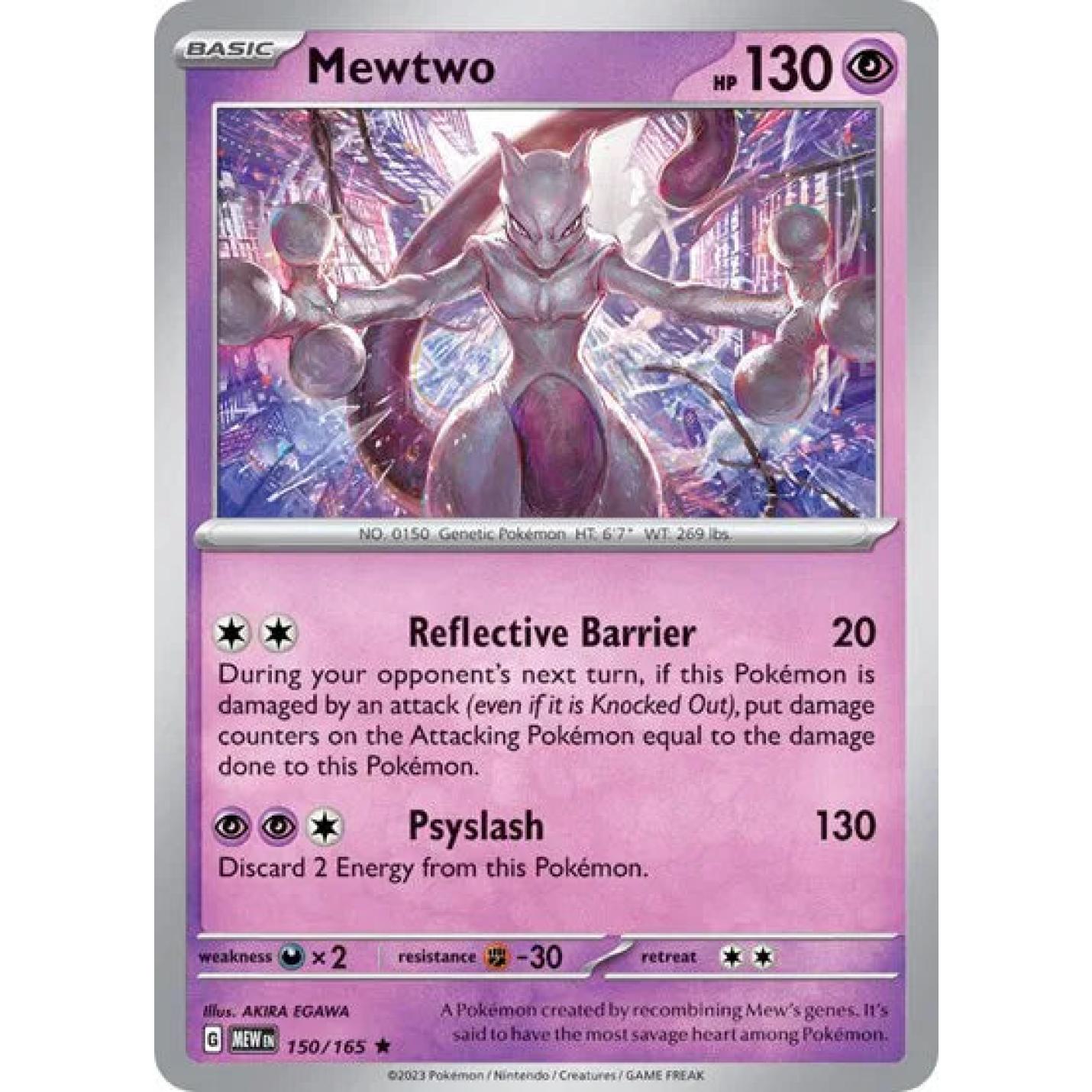 Mewtwo 150/165 - Scarlet & Violet 151 - Holofoil
