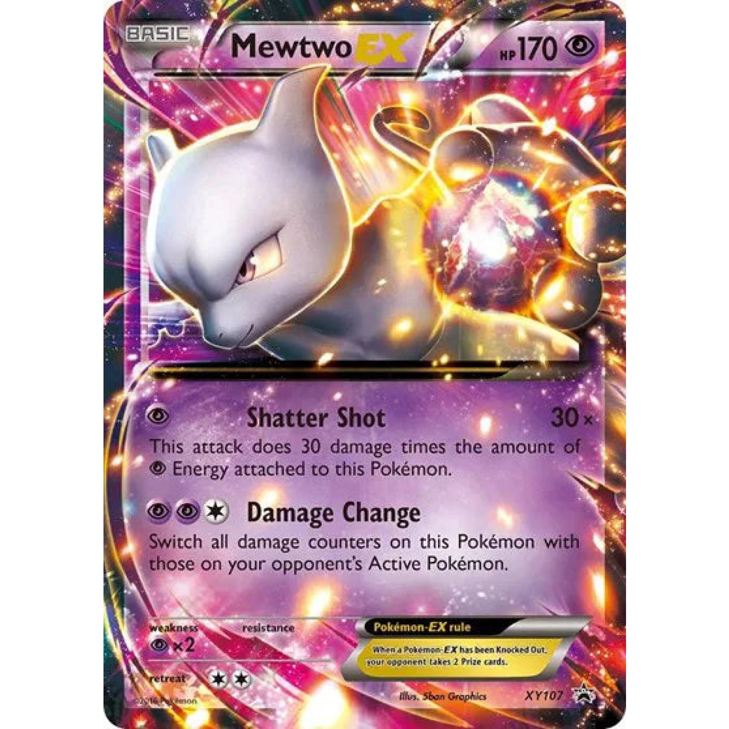 Mewtwo EX XY107 - XY Promos - Holofoil