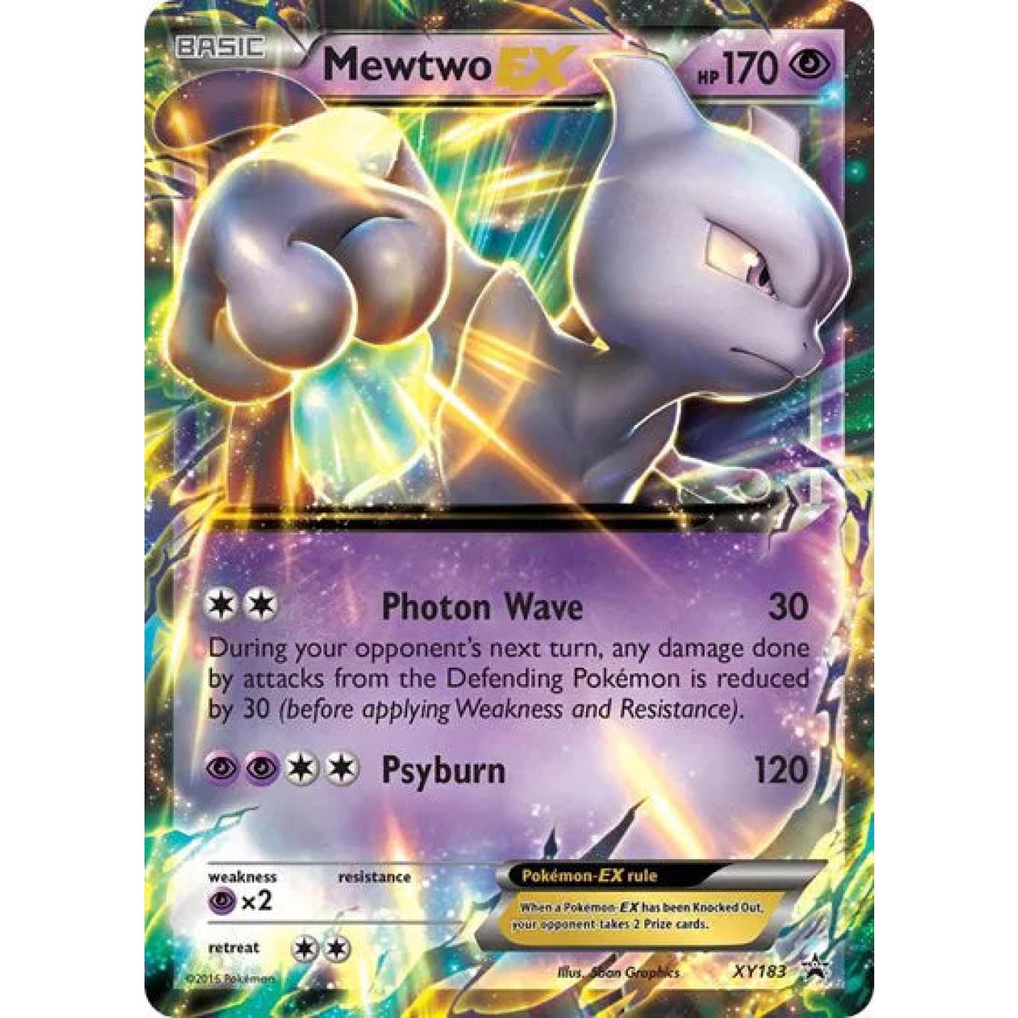 Mewtwo EX XY183 - XY Promos - Holofoil
