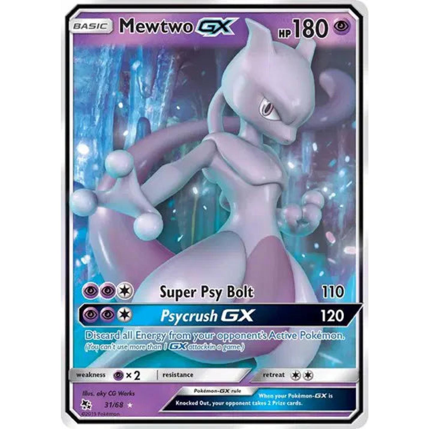 Mewtwo GX 31/68 - Hidden Fates - Holofoil